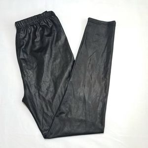 3/$20 faux leather leggings